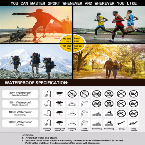 DSW Digitale Outdoor Sport Uhr